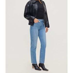 Frenchie High Rise Slim Leg Jeans